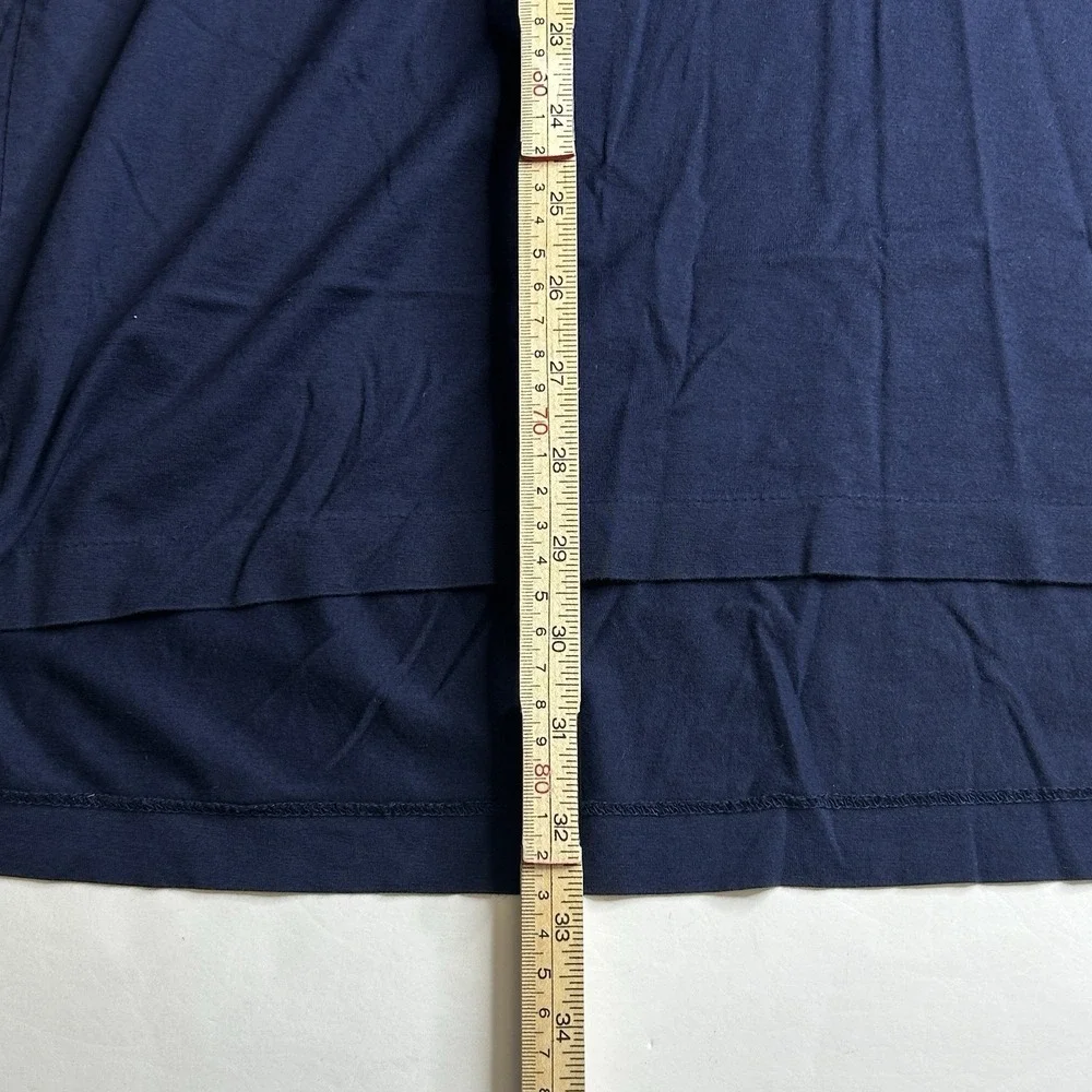 Vintage Polo Golf Shirt By Ralph Lauren Pima Cotton Men's Size Large L Peru Blue